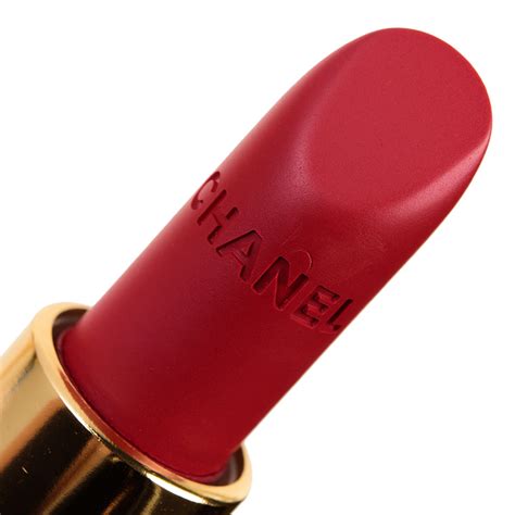 chanel rouge velvet allure in 73 imperial|Chanel Rouge Allure velvet libre.